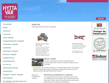 Tablet Screenshot of hyttavaar.no